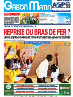 Gabon Matin n°2110